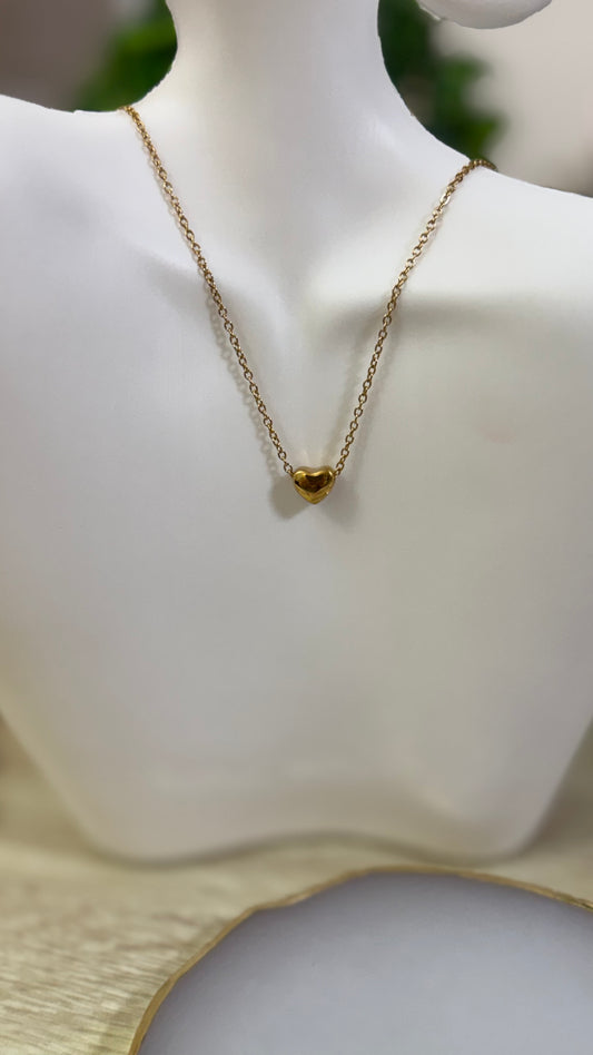Collar corto “love story”