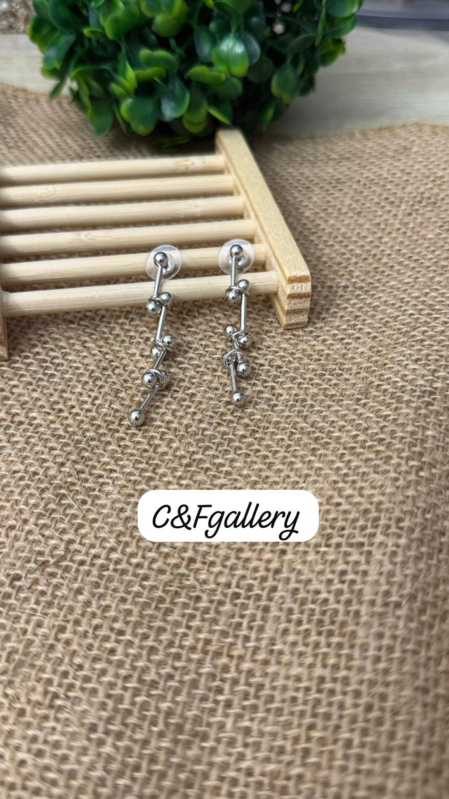 Aretes estilo colgante ¨Safira¨